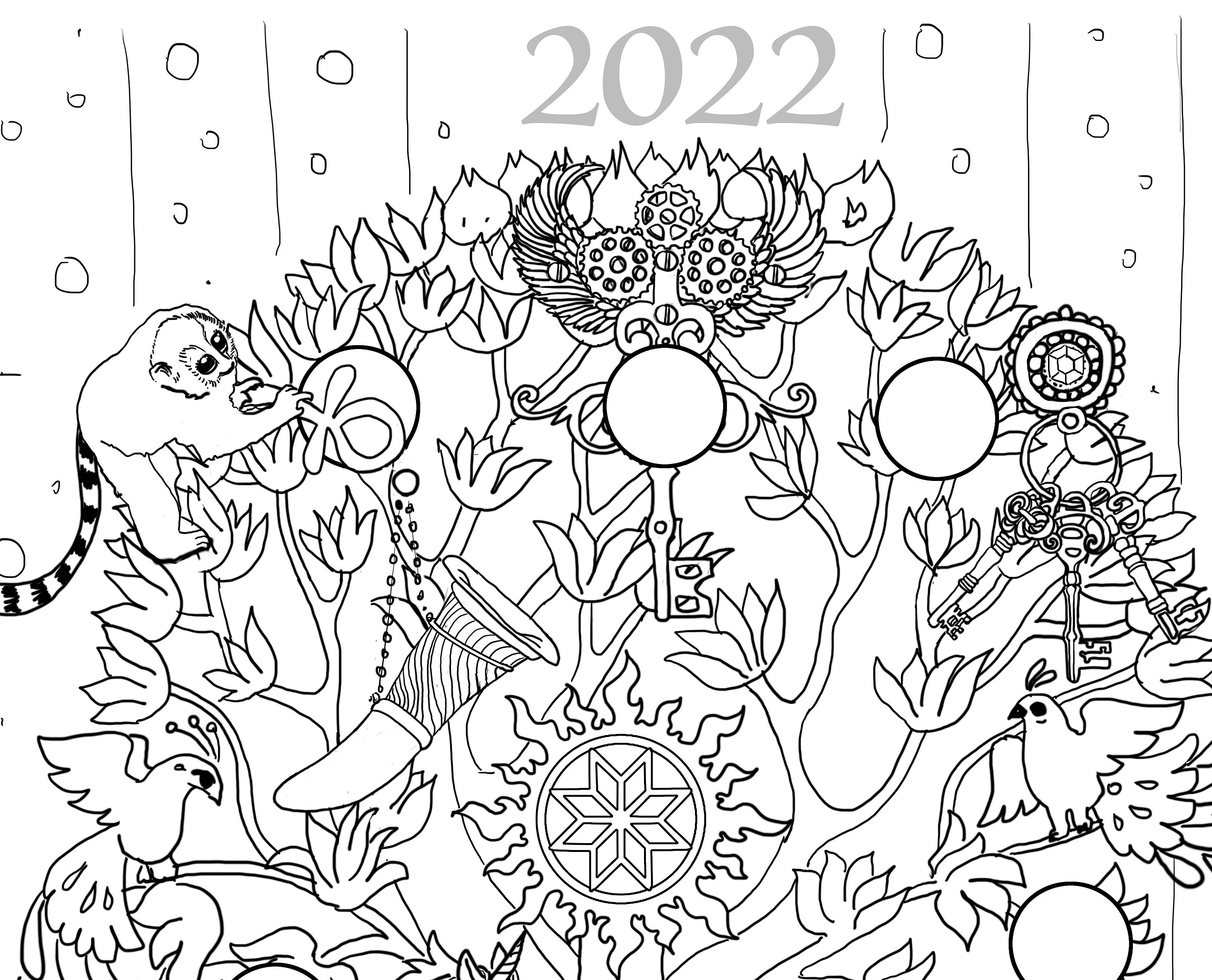 Древо Развития - очное рисование