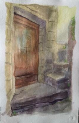 22 сентября: начало курса по акварели